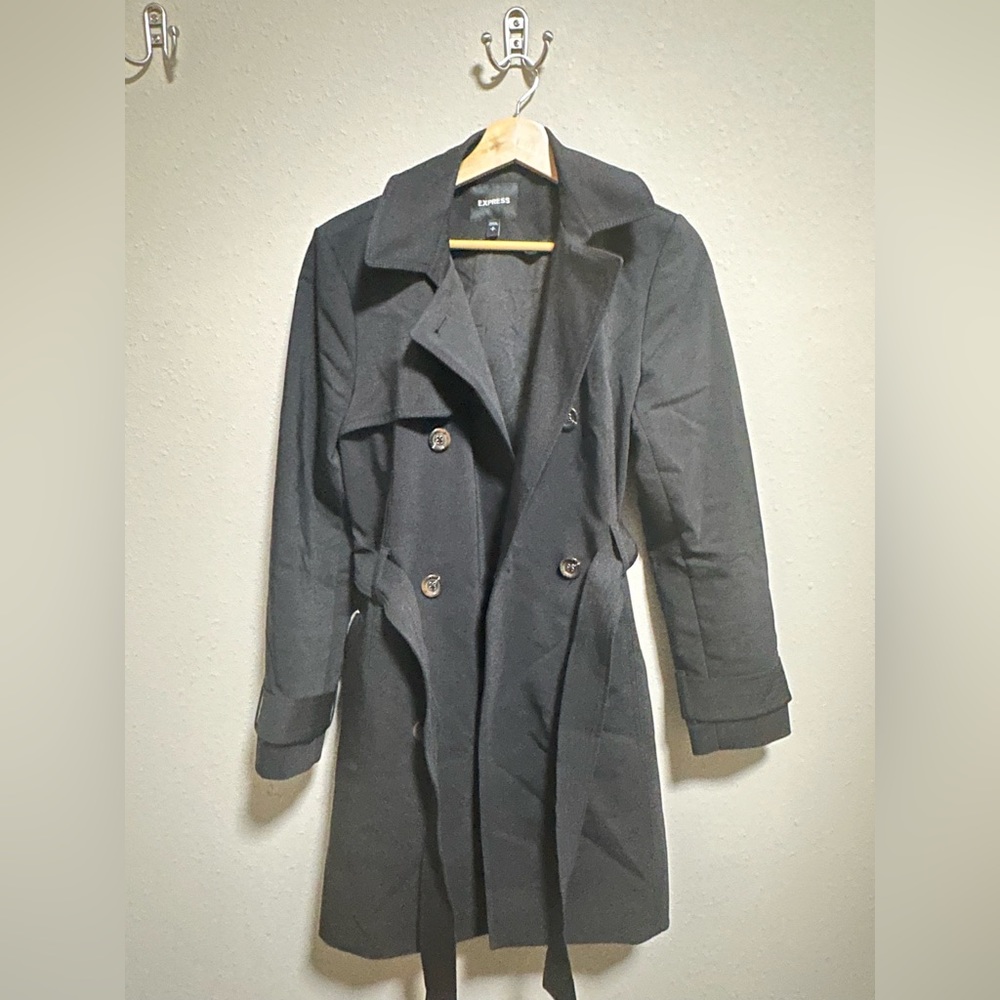 Black Express Trench coat - S